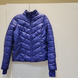 Women's Blue Puffer Jacket